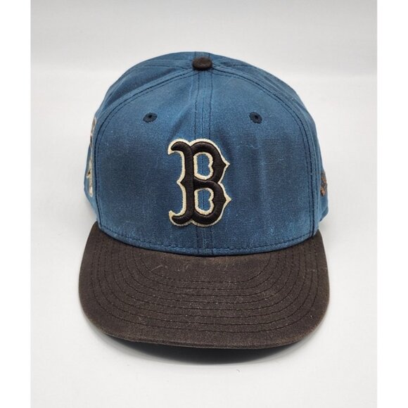 New Era 59FIFTY Boston Red Sox 7 5/8 Canvas Fitted Hat - Picture 2 of 6